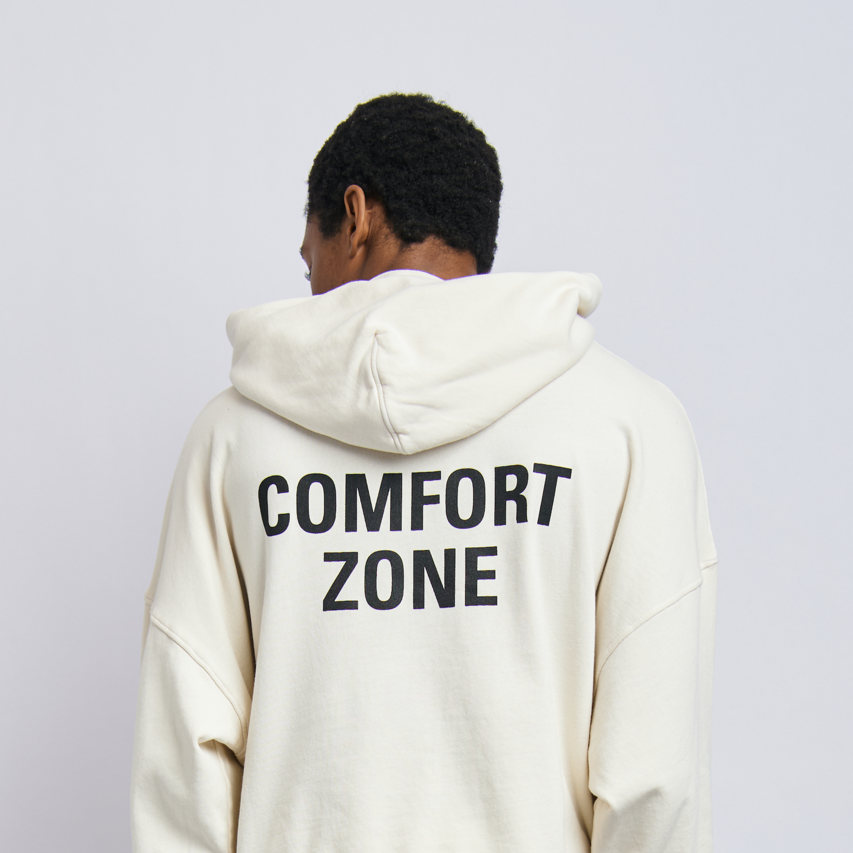 Men's Comfort Zone Cloudfleece Cropped Hoodie, Alabaster White