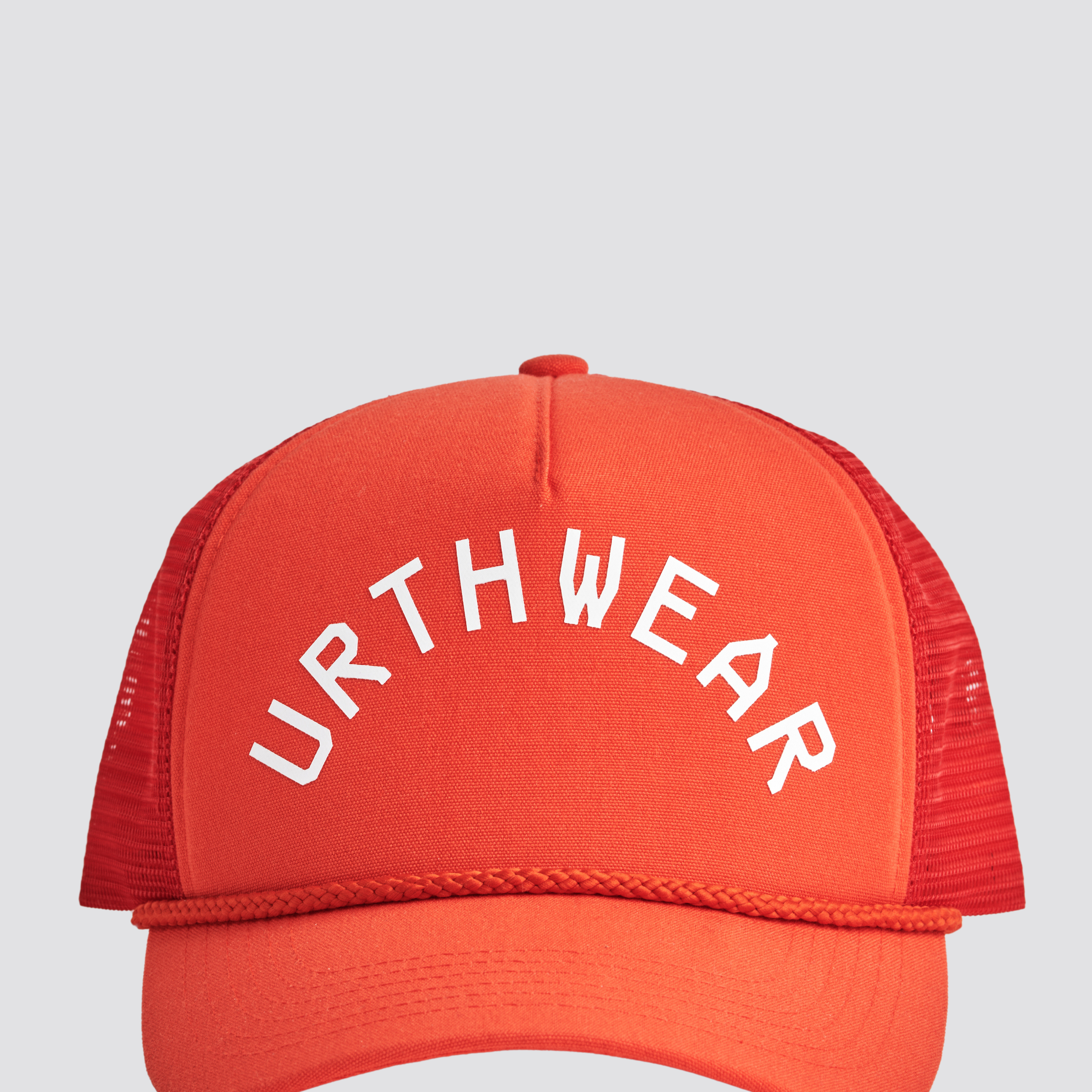Roped Trucker Cap, Ferrari Red