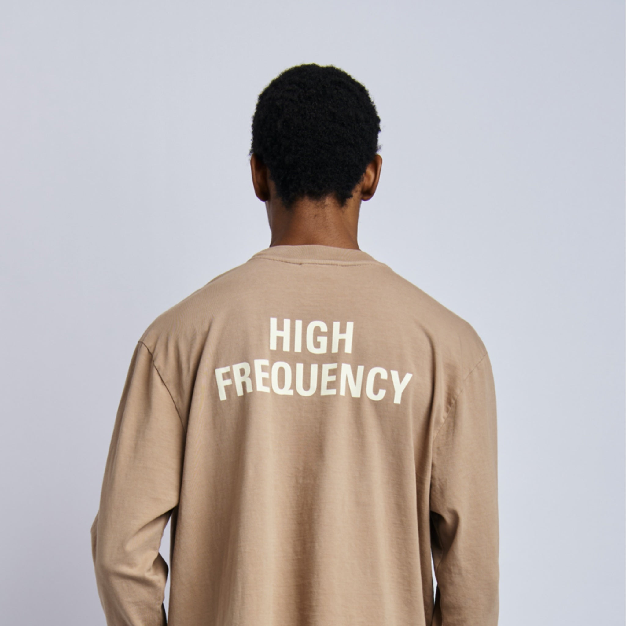 High Frequency Midweight Relaxed Long Sleeve, Desert Clay