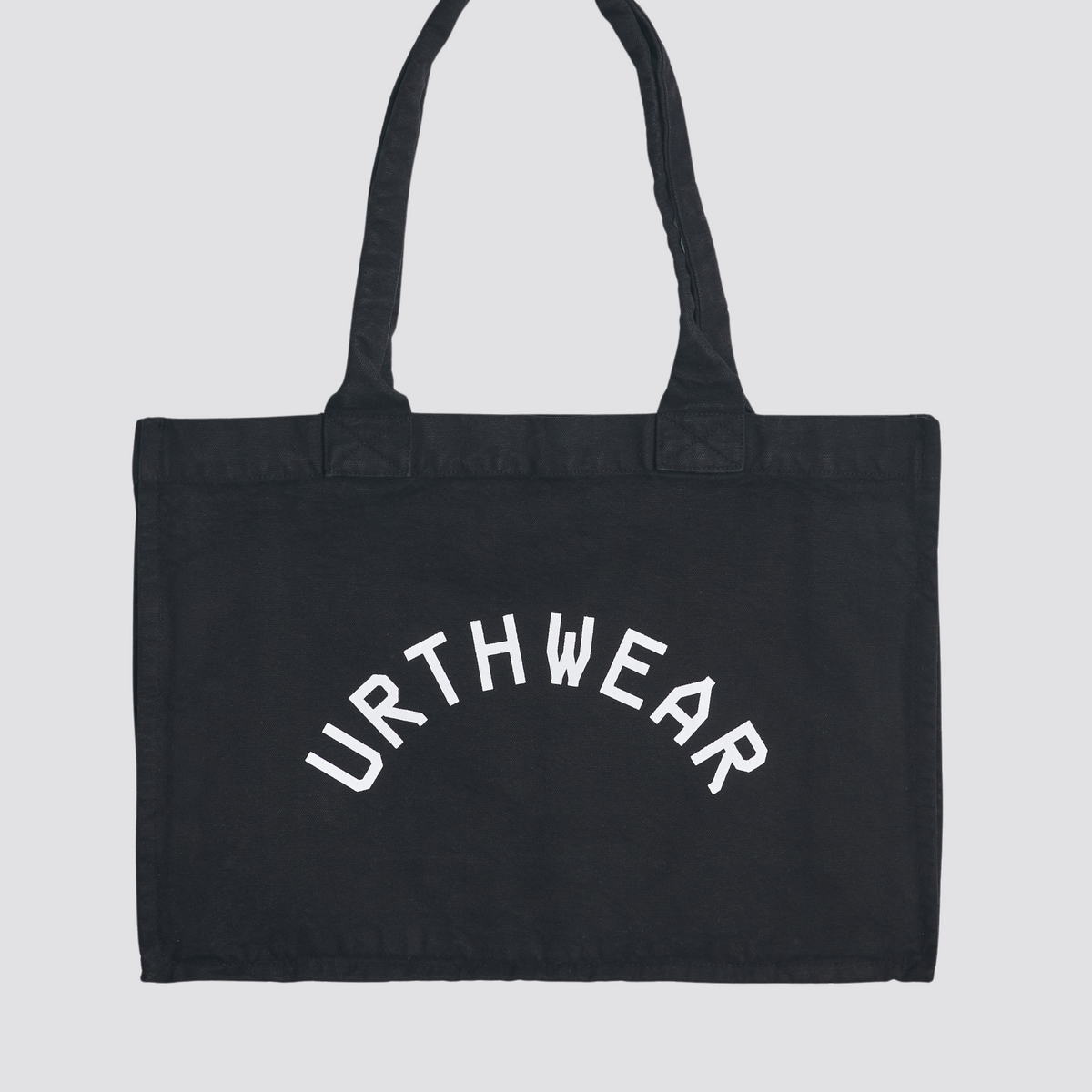 バッグ ASSEMBLE LOGO CANVAS TOTE BAG / BLACK BlackWaterproofCanvasBucketTot