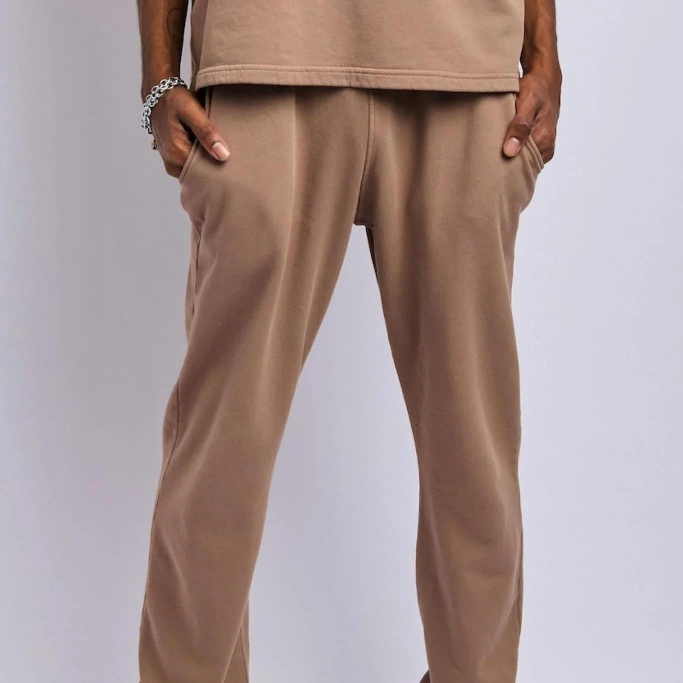 Men's Lightweight Relaxed Sweatpants, Desert Clay
