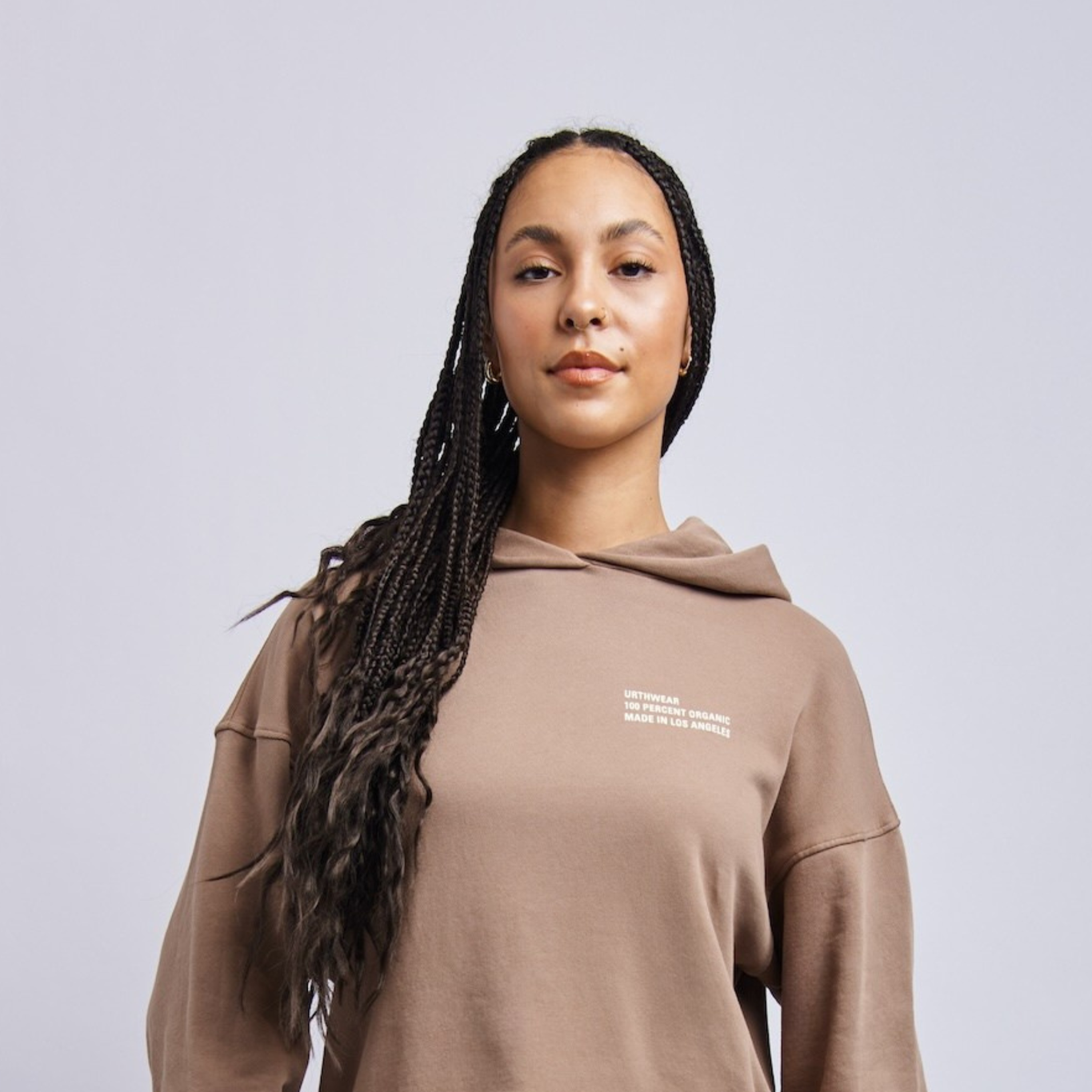 Women's Origins Cloudfleece Cropped Hoodie, Desert Clay