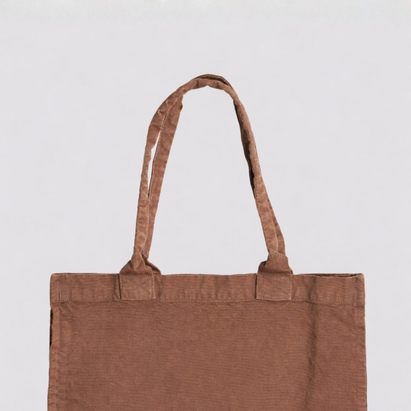 Heavyweight Tote Bag, Vintage Brown