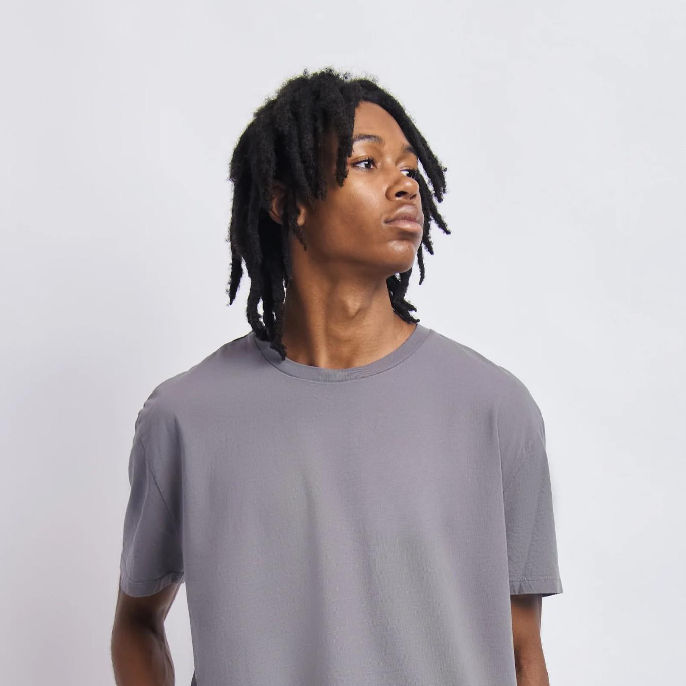 Midweight Relaxed Tee, Gravel Grey