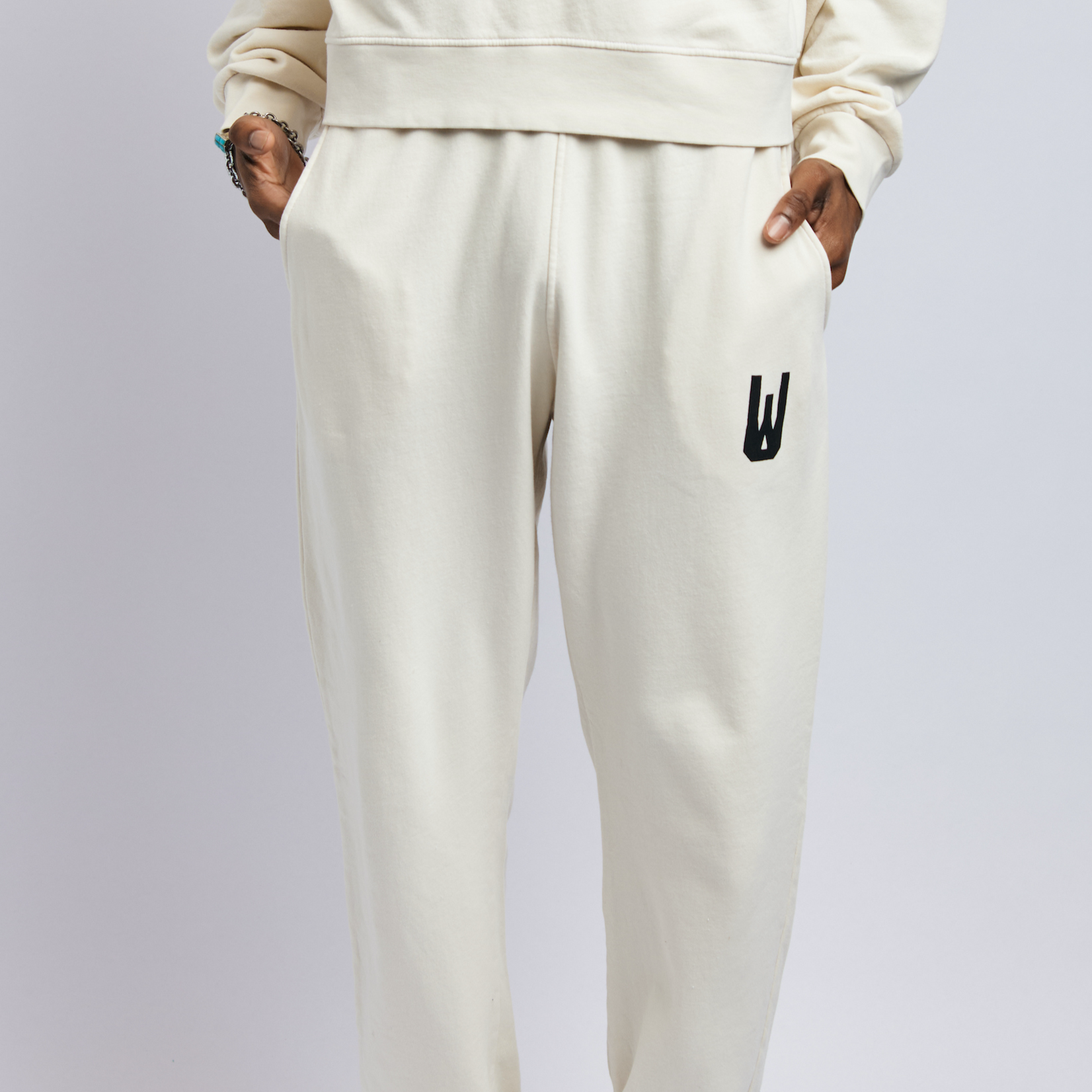 Men's Icon Cloudfleece Relaxed Sweatpants, Alabaster White