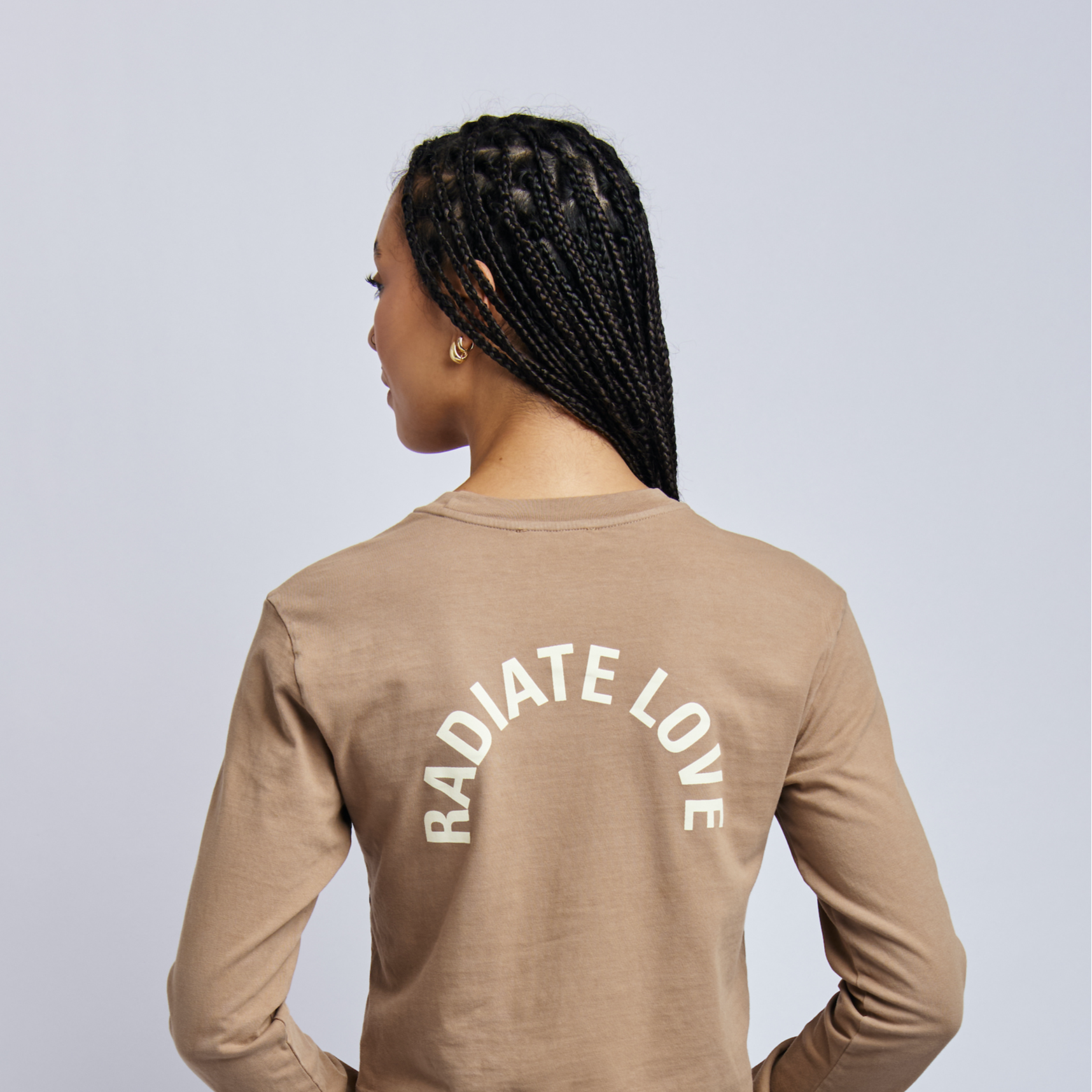 Radiate Love Midweight Standard Long Sleeve, Desert Clay