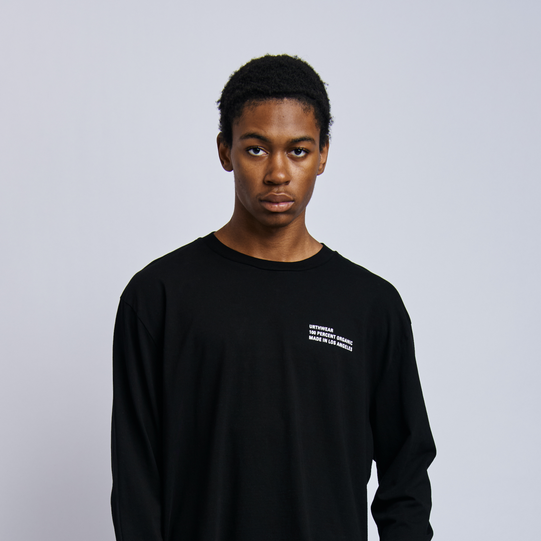Origins Midweight Relaxed Long Sleeve, Super Black