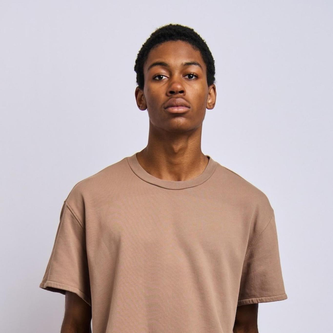 Cloudfleece Oversized Tee, Desert Clay