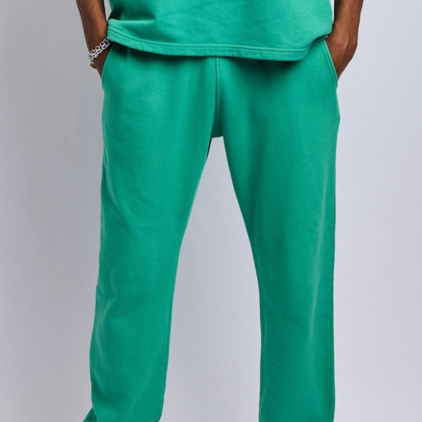 Men's Cloudfleece Relaxed Sweatpants, Digital Green