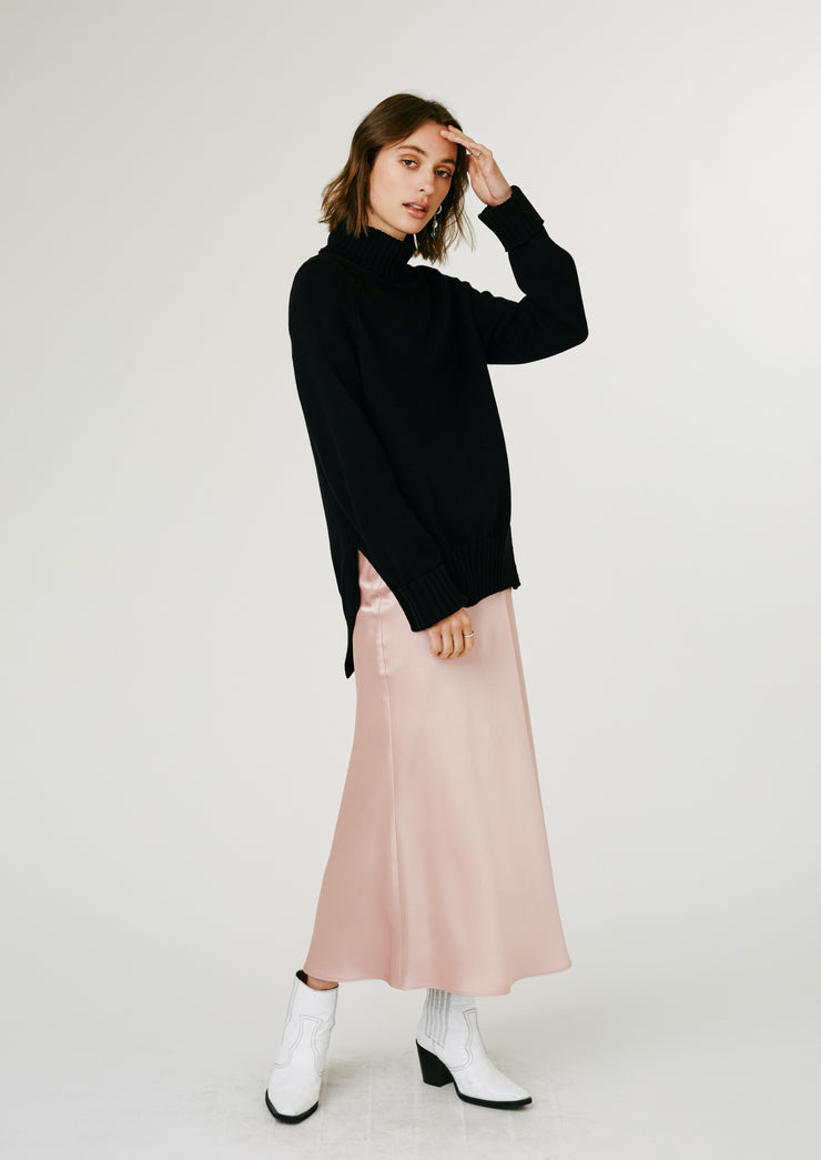 Stacey Knit Jumper, Black by Jillian Boustred - Ethical
