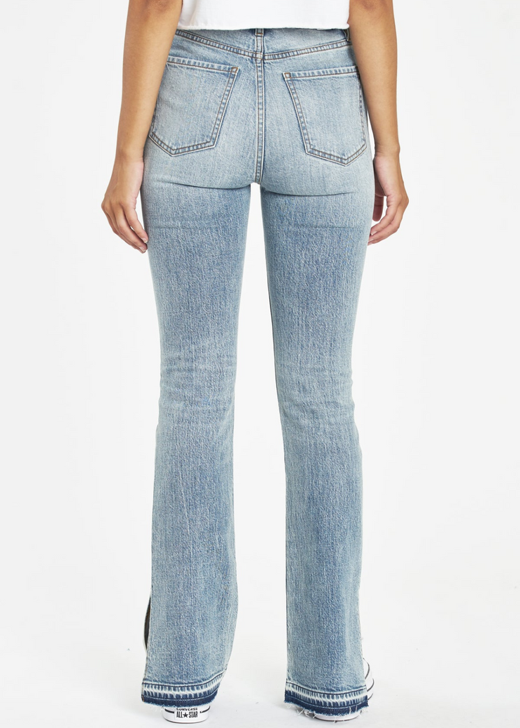 Go-Getter Highrise Flare Jeans, Double Dare Blue
