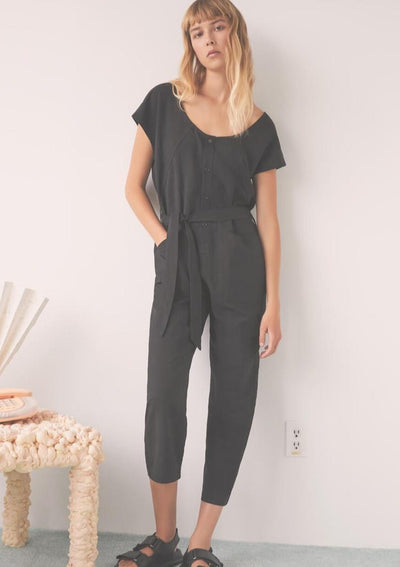 Lost Lover Jumpsuit, Black by Eve Gravel - Sustainable