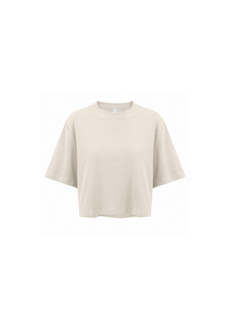 Organic Cotton T-shirt 13/01, Cream White by Nago - Environmentally Friendly 