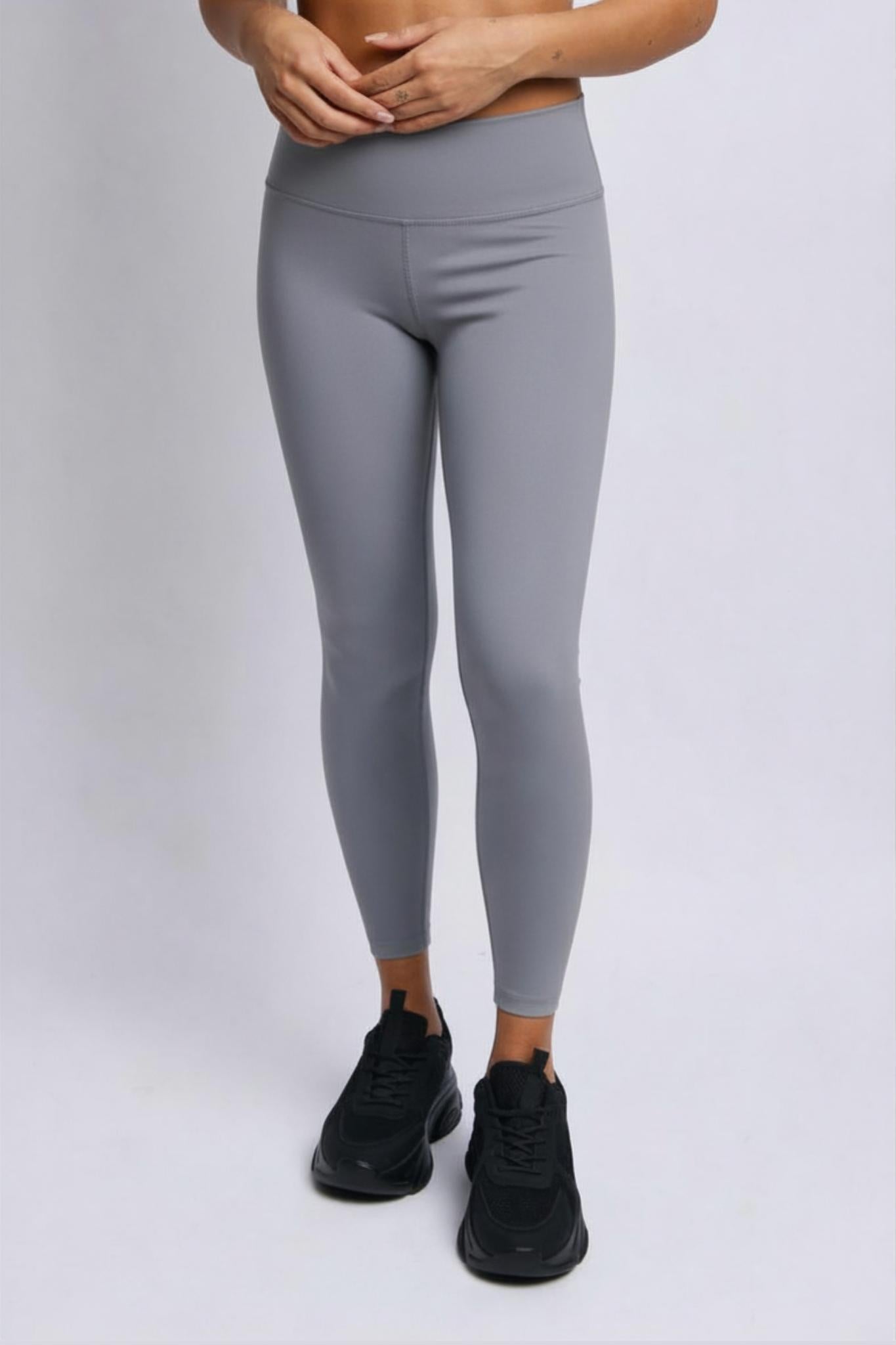 Organic Cotton Full Length Legging - Sport Grey