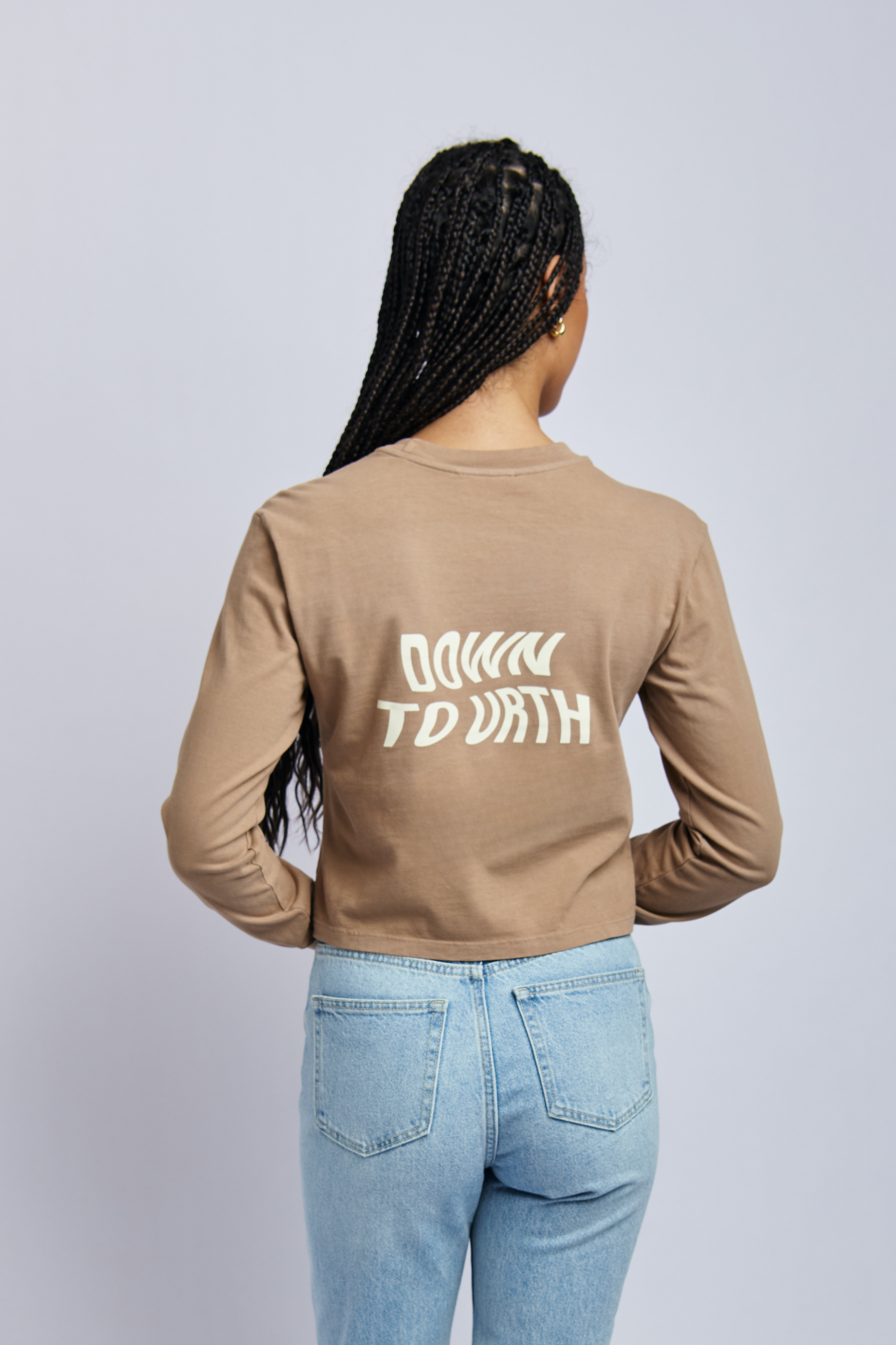 Organic Down To Urth Long Sleeve, Desert Clay