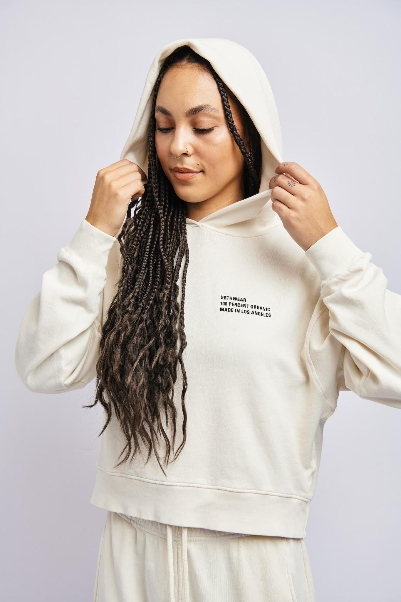 トップス AURALEE ORGANIC COTTON COMPACT SWEAT Organic Cotton Compact Sweat — Blue – La Garçonne