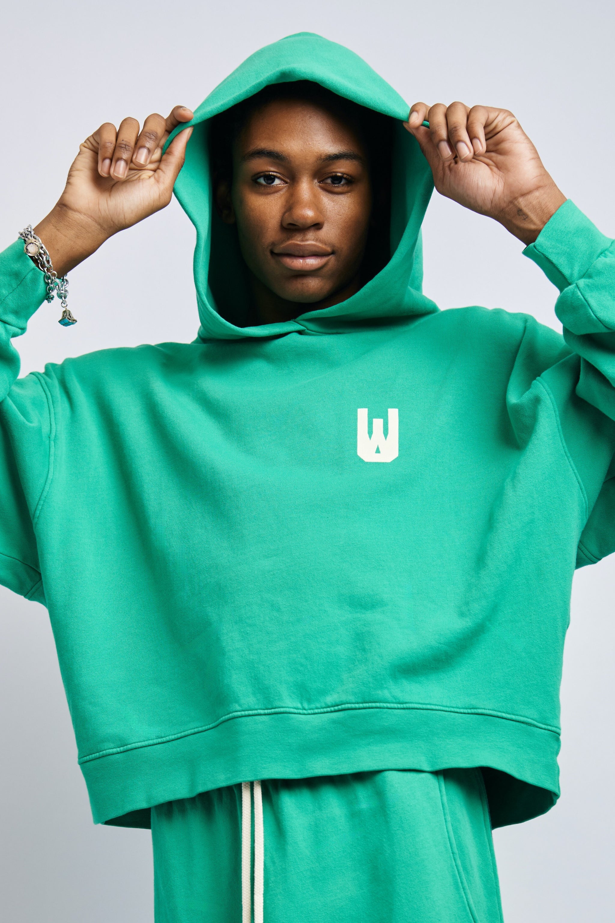 Men's Organic Cotton Cloudfleece Relaxed Cropped Comfort Zone