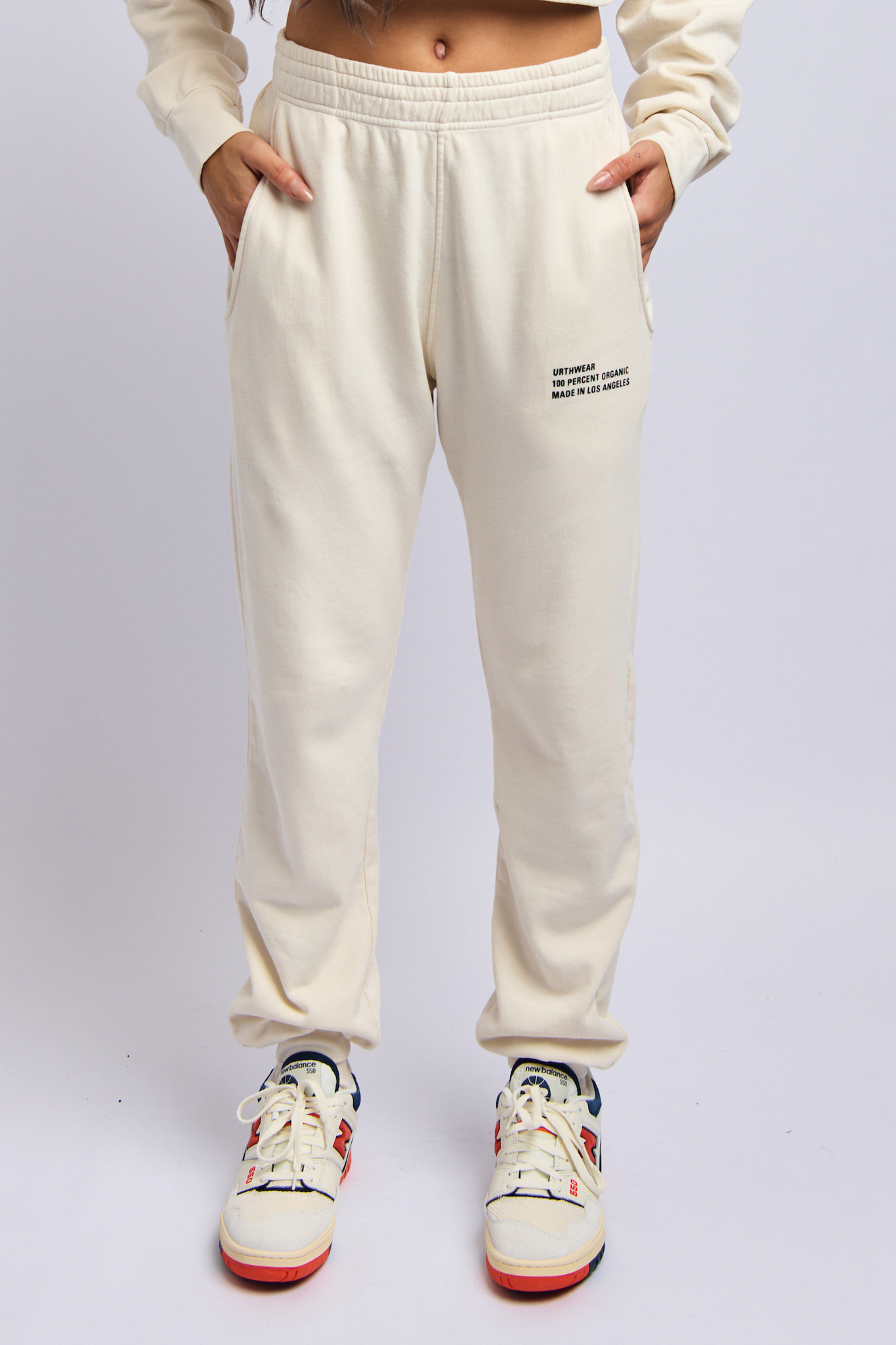 Women's Origins Cloudfleece Relaxed Sweatpants, Alabaster White