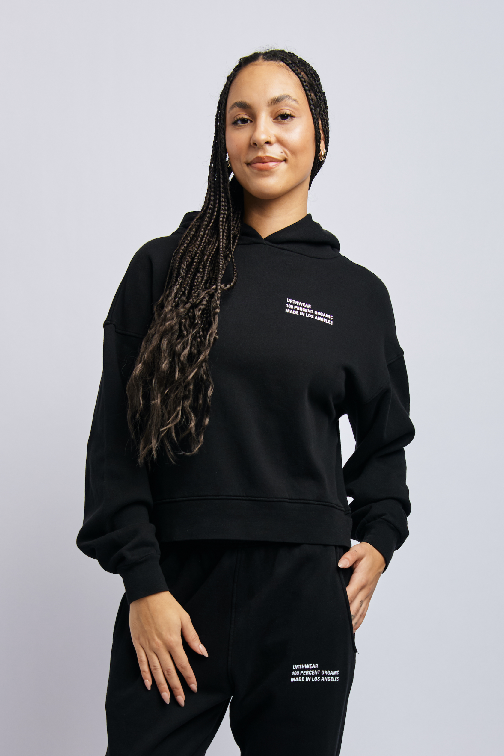 売れ筋商品|||パクト パーカー・スウェットシャツ アウター レディース Women's Organic Cotton Cloud Brushed Fleece Crew Sweatshirt Black Women's Clearance Cloud Brushed Fleece Crew Sweatshirt made