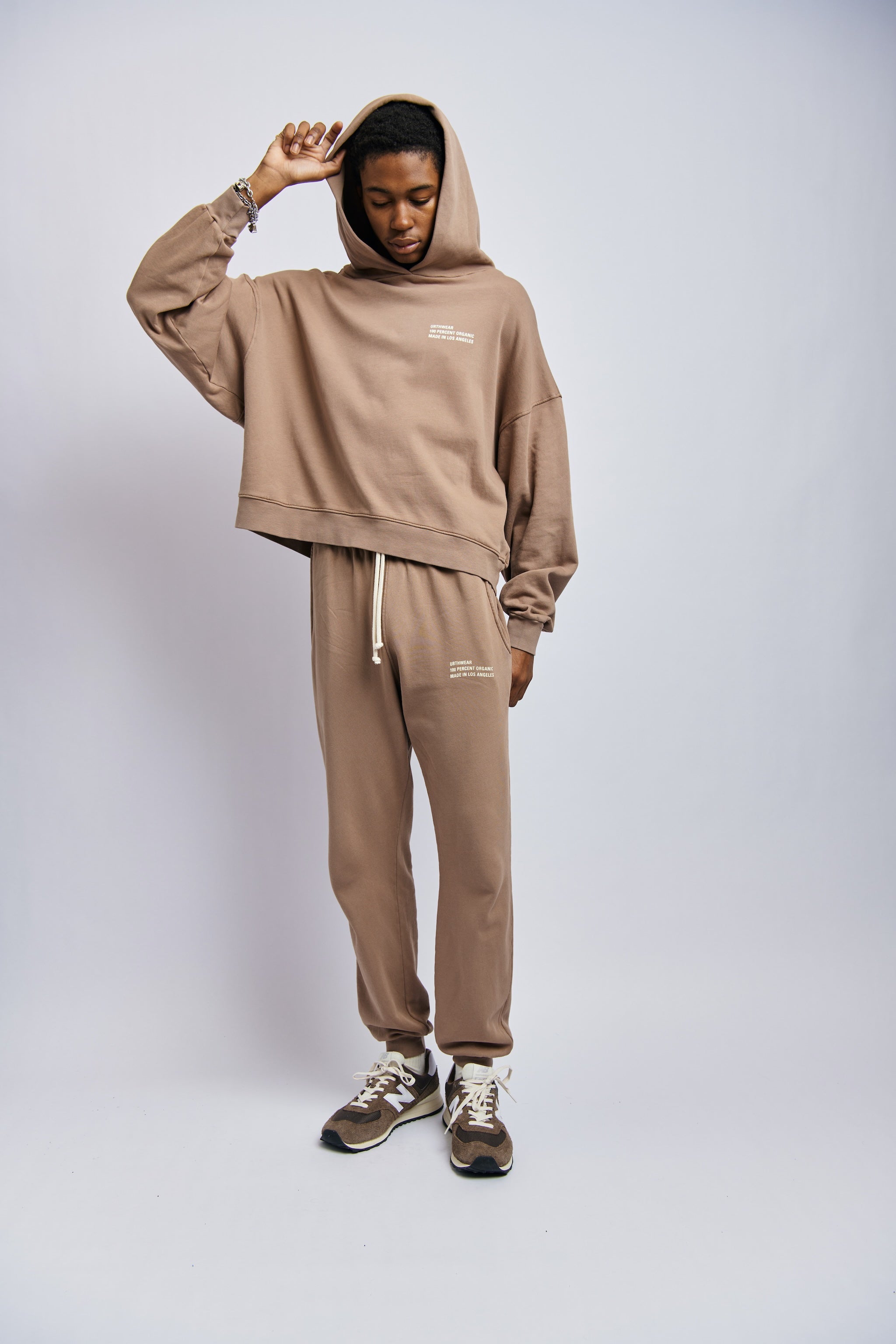 Men's Organic Cotton Cloudfleece Relaxed Cropped Origins