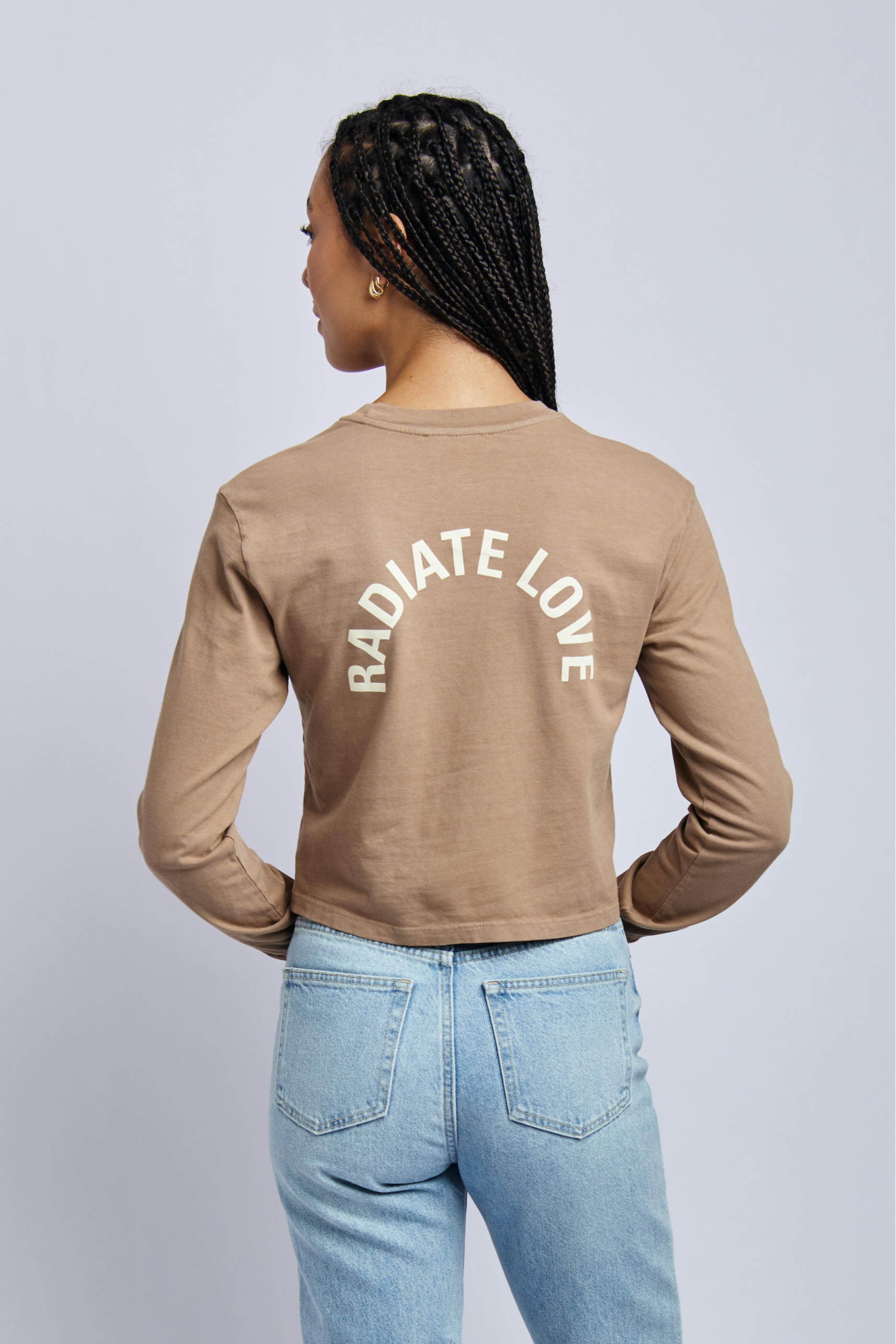 Radiate Love Midweight Standard Long Sleeve, Desert Clay