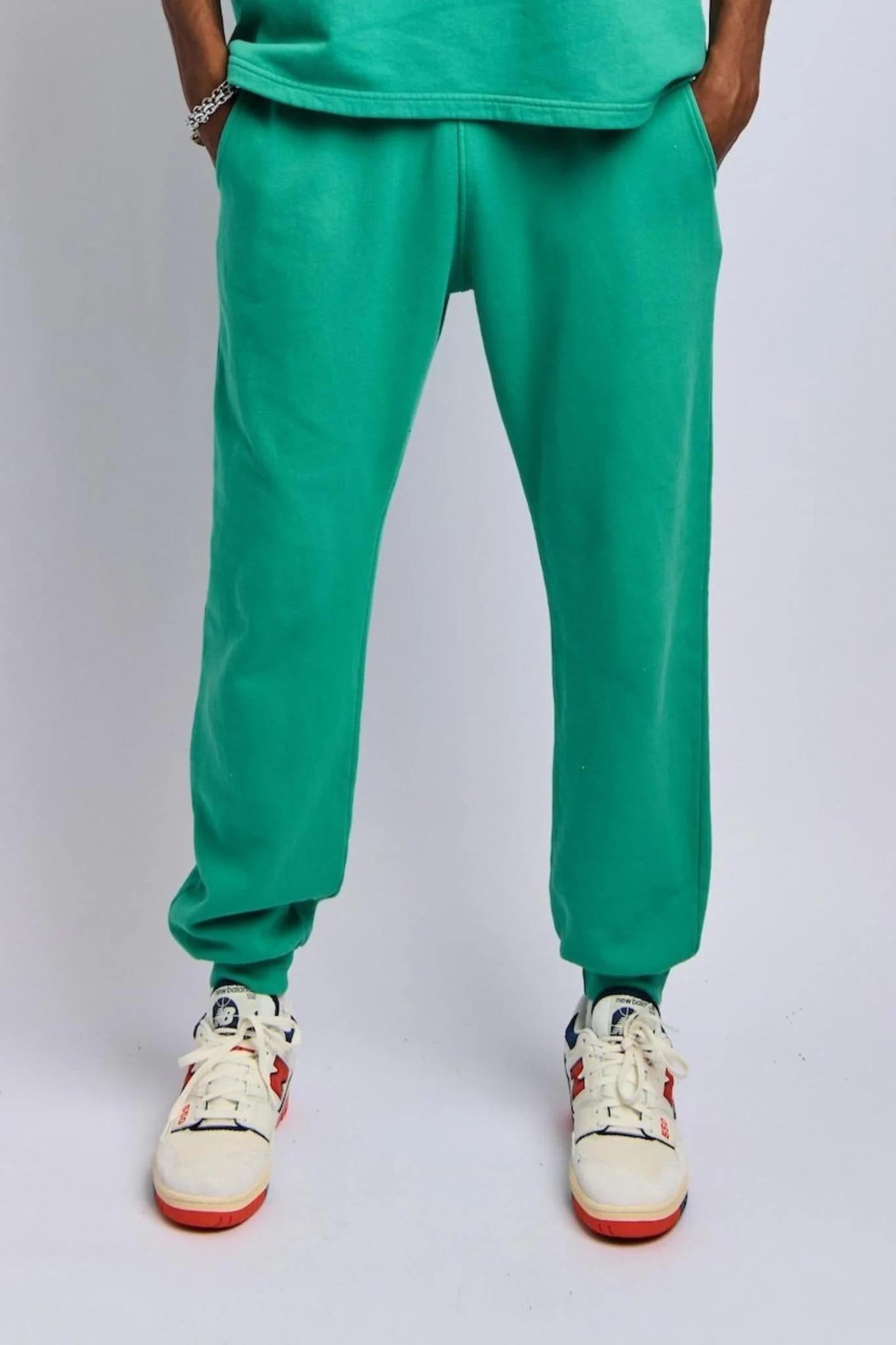 Men's Lightweight Relaxed Sweatpants, Digital Green