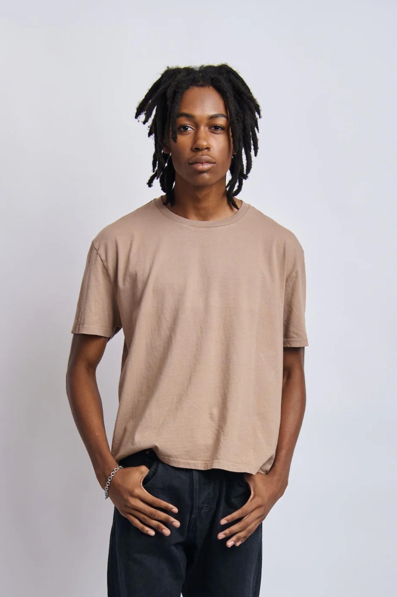 Midweight Relaxed Tee, Desert Clay