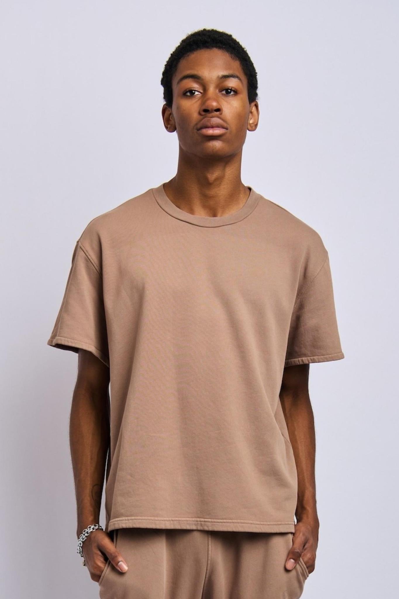 Cloudfleece Oversized Tee, Desert Clay