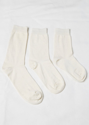 Daily Socks Thin, Natural by Hemp Clothing Australia - Ethical