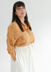 Fiorenza LongSleeve, Mustard by Oh Seven Days - Eco Conscious