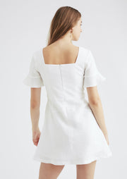 Gretel Dress, White by Jillian Boustred - Fair Trade