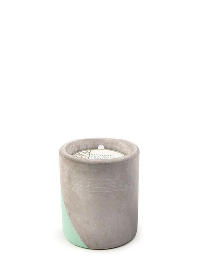 Urban Diagonal Candle 12 OZ, Mint Sea Salt + Sage by Paddywax - Sustainable