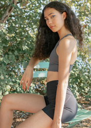 High-Rise Run Short, Black by Girlfriend Collective - Ethical