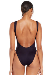Reese One Piece Full, Black EcoTex by Vitamin A - Recycled