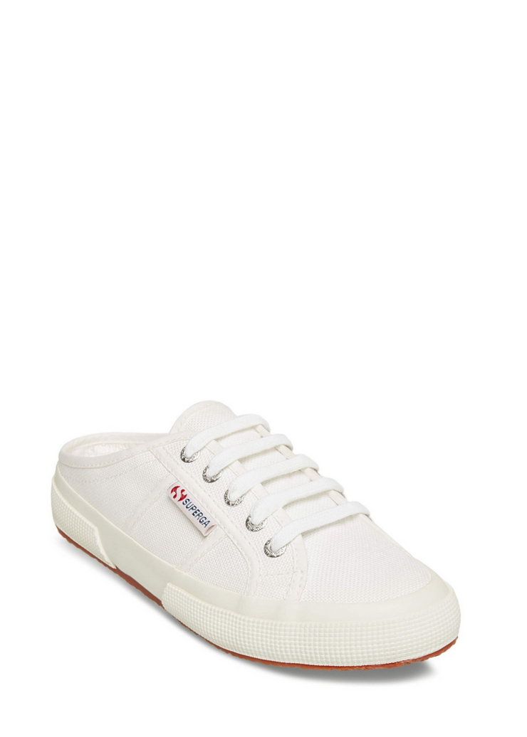 COTW Mule Sneaker - 2402, White by Superga - Eco Friendly