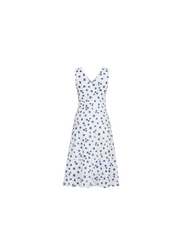 Button Down Dress, Ivory Daisy by Em & Shi - Eco Friendly