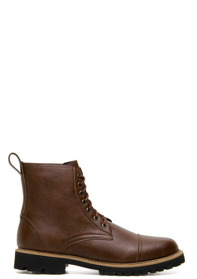 Capped Standard Boot, Espresso by Brave Gentlemen - Sustainable