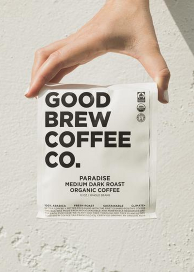 Fair-Trade Organic Climate Positive Coffee by Good Brew Coffee Co - Sustainable