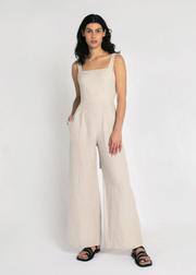 Valerie Jumpsuit, Natural by Jillian Boustred - Sustainable