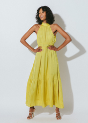 Margot Maxi Dress, Chartreuse
