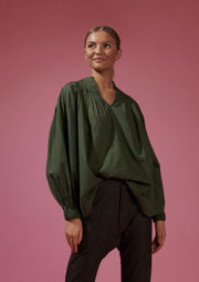 Sage Pleated Top, Sage by Em & Shi - Sustainable