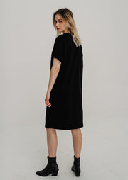 Midi Dress 09/20, Black by Nago - Environmentally Friendly 