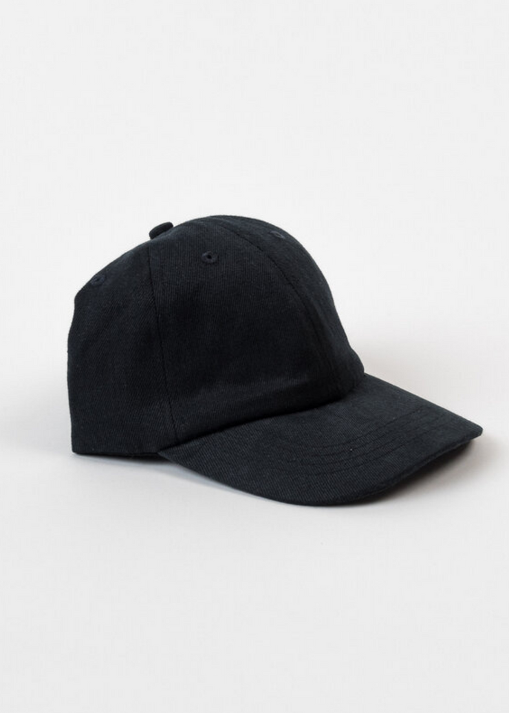 Cap, Black by Hemp Clothing Australia - Ethical