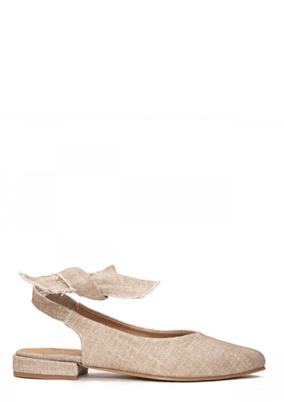 Beth Organic Cotton, Beige by Nae Vegan Shoes - Sustainable