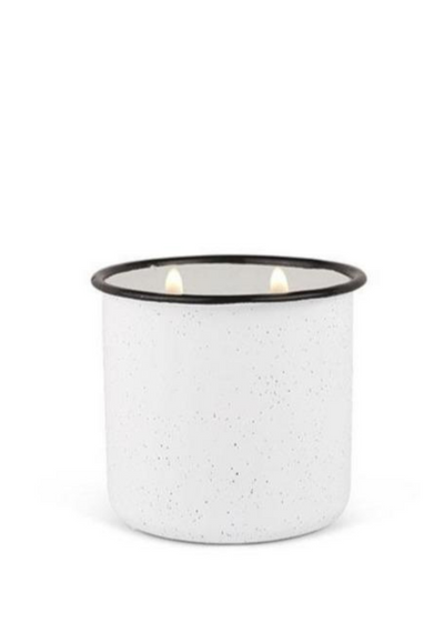Alpine Candle 9.5 OZ, White Woods + Mint by Paddywax - Sustainable