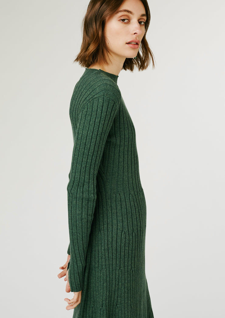 Spencer Knit Dress, Green by Jillian Boustred - Fair Trade