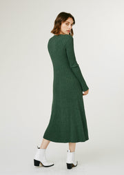 Spencer Knit Dress, Green by Jillian Boustred - Environmentally Friendly