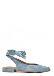Beth Organic Cotton, Blue by Nae Vegan Shoes - Sustainable 