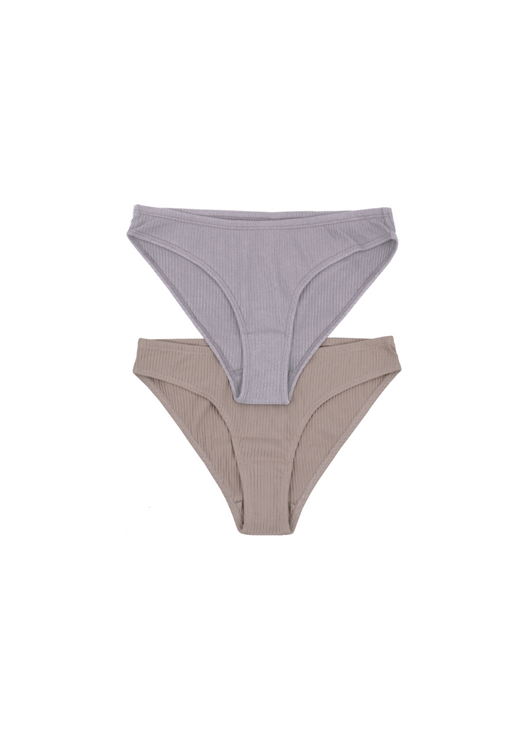 Classic Panties 19/01, Lilac Gray / Dust Storm by Nago - Eco Friendly 