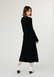 Spencer Knit Dress, Black by Jillian Boustred - Eco Friendly